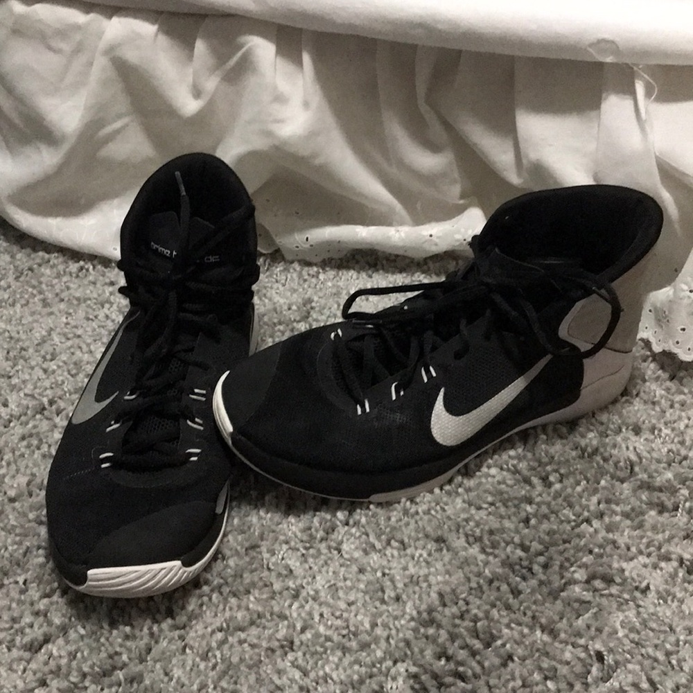 Used basketball shoes